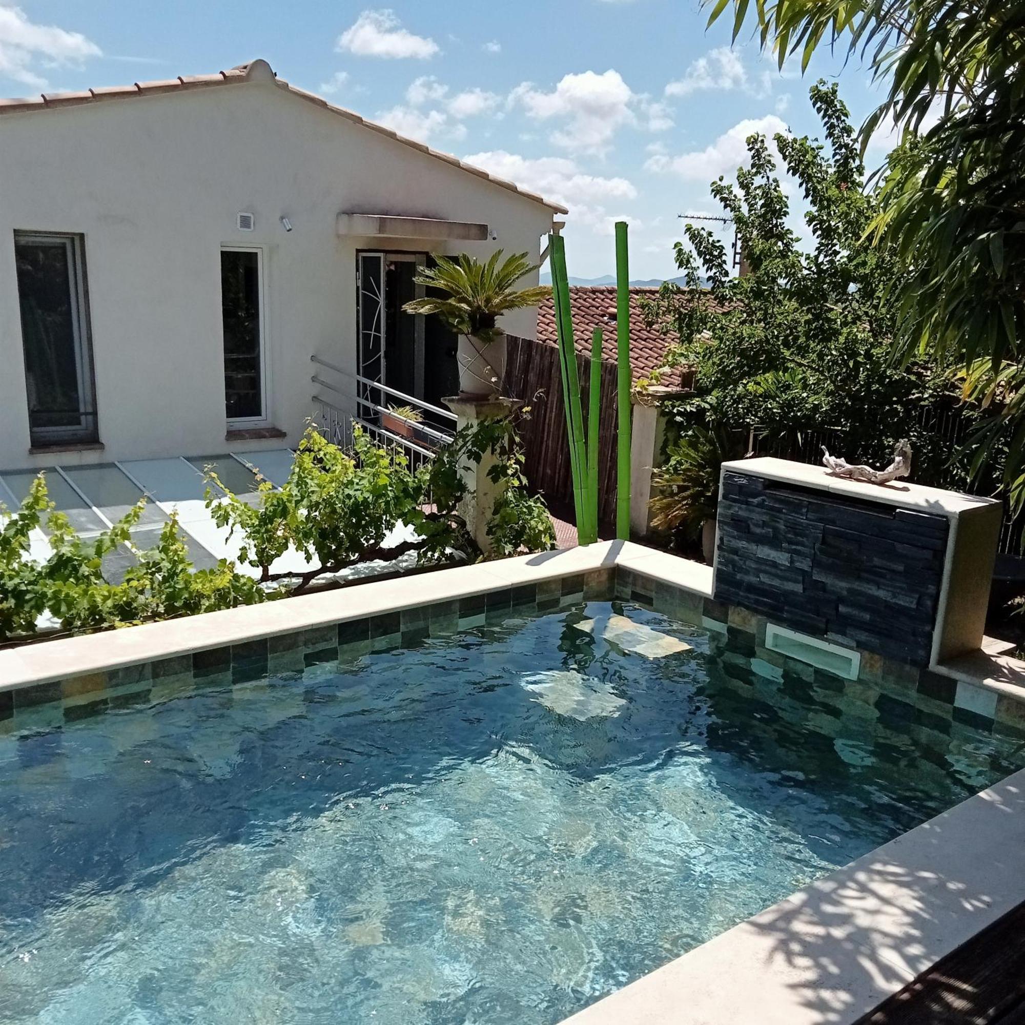 Logement De Charme Avec Piscine Et Jacuzzi Carnoules  Εξωτερικό φωτογραφία